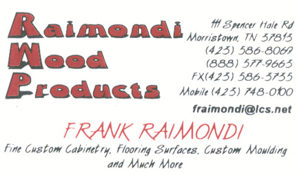 Raimondi Wood Products: Fine custom cabinetry, flooring surfaces, custom molding and much more!